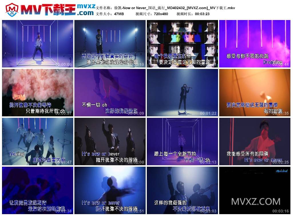 徐凯-Now or Never_国语_流行_MD402432
